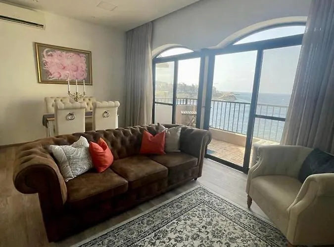 Front High End Apartment, Direct Sea Views. Marsalforn